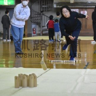 モルックで白熱の試合　根室で初の大会【根室市】(2026-03-26)