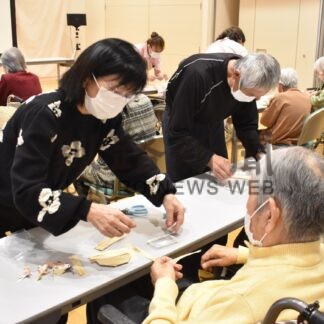 ペーパークラフトでスズメの親子作製　ときわ台ヒルズで教室【釧路市】(2026-03-28)