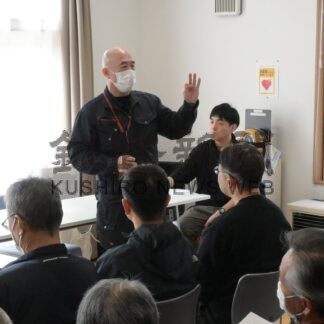 地震、津波避難意識を　町民らにミニ講話【白糠町】(2026-04-06)