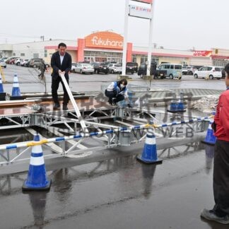 クイックデッキを紹介　別海で建設技術研修会【別海町】(2026-04-09)