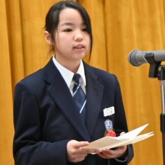 ７４７人が新たな一歩　市内中学校で入学式【釧路市】(2026-04-10)