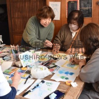 パステルアート体験を　和カフェ・スロ兎、毎月第３火曜に教室【釧路市】(2026-04-11)