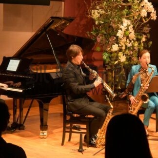 サックスとピアノの音色で観客魅了　芸術館でコンサート【釧路市】(2026-04-15)