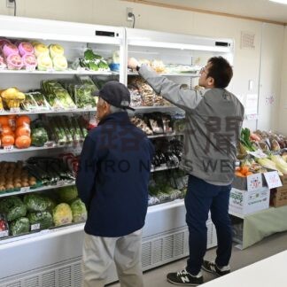 プレハブ型スーパー「ＴＫフーズ」オープン　老人ホーム敷地内に【釧路市】(2026-04-17)