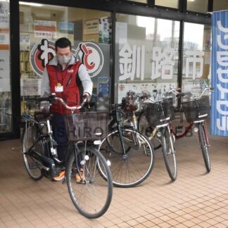 観光、散策 気軽に利用を　わっとでレンタサイクル開始【釧路市】(2026-04-20)