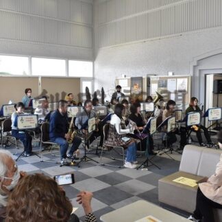 元気よい音楽に心和む　阿寒町公民館で白糠吹奏楽団コンサート【釧路市】(2026-04-28)