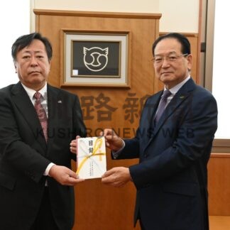 寺井建設、別海町に１０００万円寄付　創立６０周年記念で【別海町】(2026-05-08)