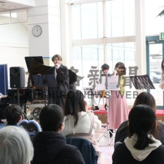 春思わせる楽曲、観客たち楽しむ　くるぎさん演奏会【釧路市】(2026-05-13)