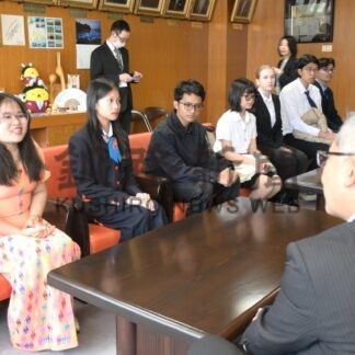 「建築会社設立したい」　釧高専留学生、市役所表敬し抱負【釧路市】(2026-05-17)