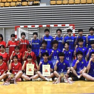 釧江南 男女で連覇達成　ハンドボール　釧江南４８年ぶり栄冠　男子は釧北陽連覇　ソフトテニス【釧路市】(2026-05-22)