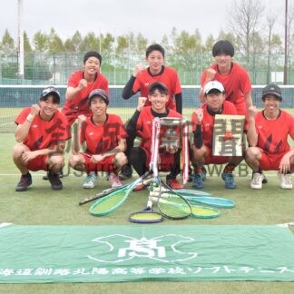 釧江南 男女で連覇達成　ハンドボール　釧江南４８年ぶり栄冠　男子は釧北陽連覇　ソフトテニス【釧路市】_2(2026-05-22)