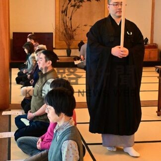 静寂の本堂で坐禅　根室山開法寺「見心会」、会員や市民体験【根室市】(2026-05-22)