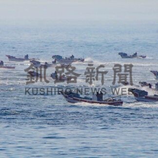 貝殻島コンブ漁解禁　納沙布岬から１８１隻一斉出漁【根室市】(2026-06-02)