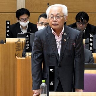 釧路町議会　小松氏、３選出馬表明【釧路町】(2026-06-04)