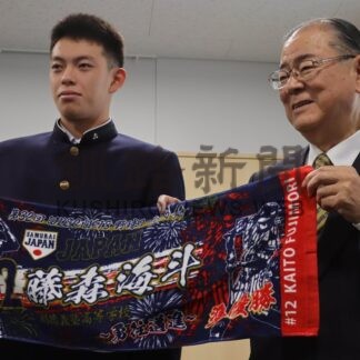 藤森選手の勇姿 間近で　７日、ハム２軍戦　根室の応援団来釧【根室市】(2026-06-05)