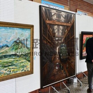 日本画や油彩など７７点　西春別美術同好會、作品展始まる【別海町】(2026-06-11)