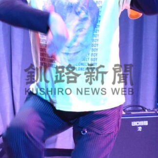 バンドやお笑い人気　くしろみなとスタジオ ２０日、門馬さんライブ【釧路市】_1(2026-06-13)