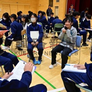 「自分への思いやり」学ぶ　中春別中で小中連携授業【別海町】(2026-06-13)