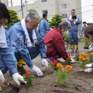 ２企業植栽 地域に彩り【釧路市】(2026-06-23)