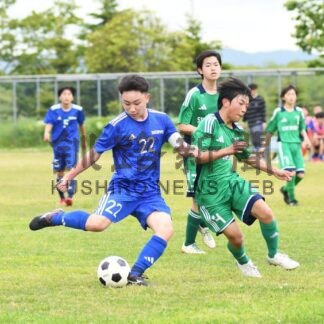 釧青陵・幣舞・附属Ｋ１首位　釧新旗サッカーＵ１５　４戦全勝、ＳＣ釧路追う【釧路市】(2026-06-24)