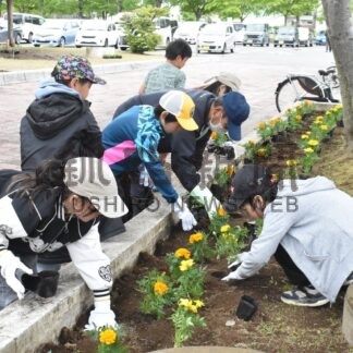 釧路市内団体　花壇に彩り【釧路市】_1(2026-07-04)