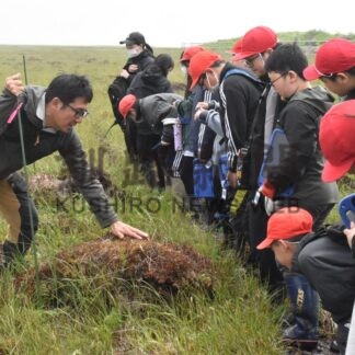 湿原の自然、環境観察　北方原生花園も、歯舞学園【根室市】(2026-07-05)