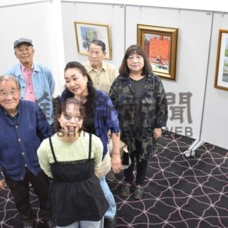 油彩、水彩画など１４点　絵画情報誌アンダンテ掲載仲間が作品展【釧路市】(2026-07-07)