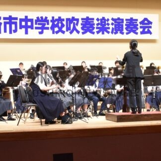合同で日ごろの成果を披露　釧路市中学校吹奏楽演奏会【釧路市】(2026-07-11)