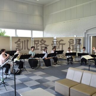 リコーダーの音色ロビーに響く　サークル花笛の会コンサート【釧路市】(2026-07-14)
