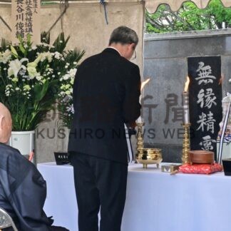 平和の尊さ大切さ後世に　追悼法要【根室市】(2026-07-16)
