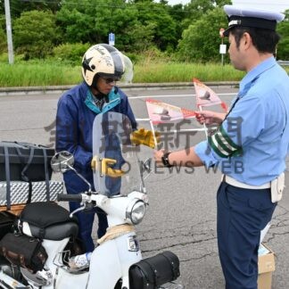 ツーリングは余裕ある運転を　シカ衝突死亡事故受け啓発【別海町】(2026-07-21)