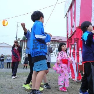 やぐら囲んで元気な声　各町会で子供盆踊り【根室市】(2026-07-24)