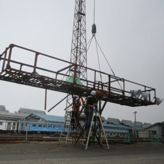 ＪＲ北海道の照明鉄塔解体開始　　老朽化、夜間作業見守る【釧路市】(2026-07-30)