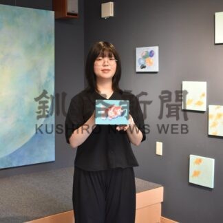 日本画や油彩画 多彩に　山舘さん、３日から初個展【釧路市】(2026-07-30)