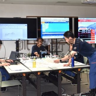 援助隊要請の流れ検証　千島海溝型地震想定、市消防本部など図上訓練【釧路市】(2026-07-31)