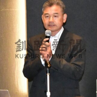 報道の基本　現場で見て撮影　内外情勢釧路懇談会で松井氏講演【釧路市】(2026-07-31)