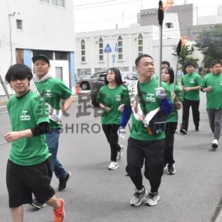 反核平和の火　反戦をアピール　トーチリレー【釧路市】(2026-08-02)