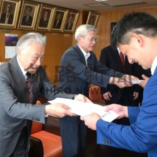 災害時の避難へ施設設置を要請　市スポーツ協会など【釧路市】(2026-08-04)