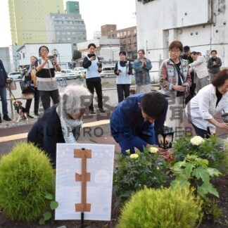 ガーデンライト点灯　北大通魔女クラブ灯プロジェクト、小さな光が街彩る【釧路市】(2026-08-05)