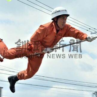 東さん （鶴居消防署消防士長）全国初切符　全道救助技術大会で１位【鶴居村】(2026-08-05)