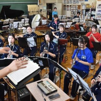本番へ向け練習に熱　北陽高吹奏楽局、１１日定演【釧路市】(2026-08-06)