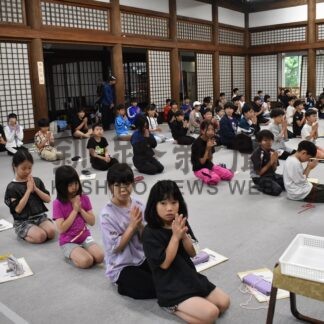 子供らゲームや肝試し楽しむ　本行寺で宿泊研修【釧路市】(2026-08-06)