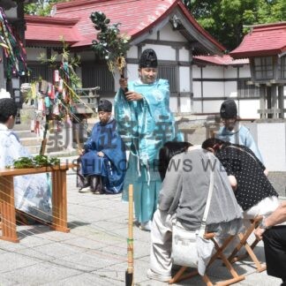 短冊に願い込め　釧路厳島神社【釧路市】(2026-08-10)