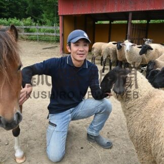 第４部　地域おこし協力隊その後編⑤　標茶で羊産の可能性探る　「ゆきんこファーム」　峯松　鉄兵さん(2026-08-17)