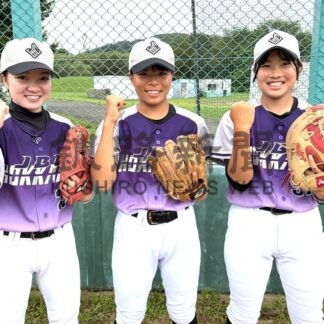 荒井、小林、米澤選手 全国へ　中学女子軟式野球、「楽しんで優勝目指す」(2026-08-19)