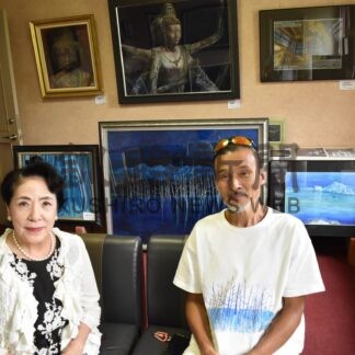 美しい自然など３８作品　美瑛の田村さん、油絵と日本画展【釧路市】(2026-08-28)