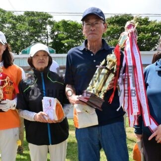 団体戦は千島町会が優勝　個人戦は 男子 岡本さん 女子 野澤さんＶ　根室市老連会長杯パークゴルフ大会【根室市】(2026-09-01)