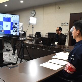 鶴間市長、迅速な物資支援訴え　政府、「防災の日」訓練【釧路市】(2026-09-02)