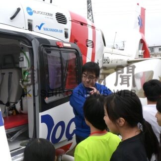 地域医療の仕事学ぶ　鳥取小でドクターヘリ授業【釧路市】(2026-09-03)