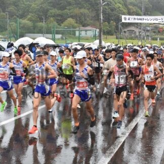 雨にも負けず４０４人快走　初開催、白糠チャレンジロードレース【白糠町】(2026-09-21)